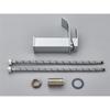 Brushed Golden Basin Faucets Elegant Waterfall Bathroom Sink Faucet Single Lever Hole Deck Mount Brass  Mixer Taps