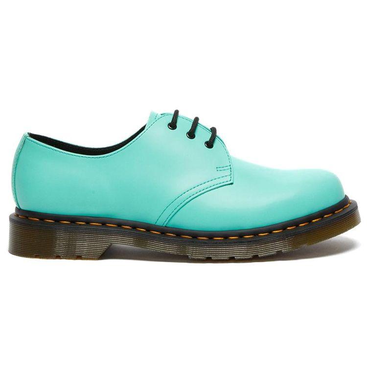 Dr. Martens 1461 Gładkie Skórzane Buty Casualowe Miętowa Zieleń Buty Męskie 26369983