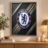 Chelsea FC Diamond Painting Kit 5D Full Drill DIY Diamond Mosaic Wall Art Home Decor