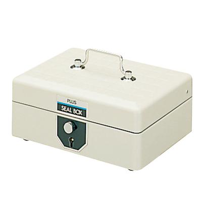 Steel Stamp Box (Seal Box) Light Gray [Medium, Holds 84 Subject Stamps] 37-163 SB-004