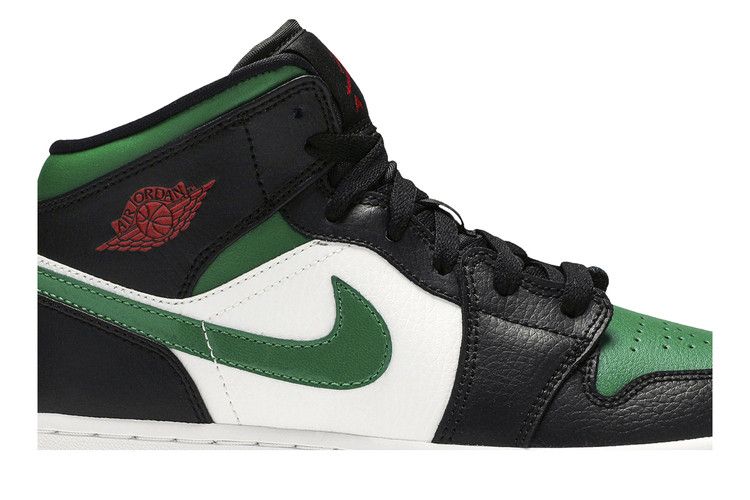 Air Jordan 1 Mid GS 'Black Pine Green'