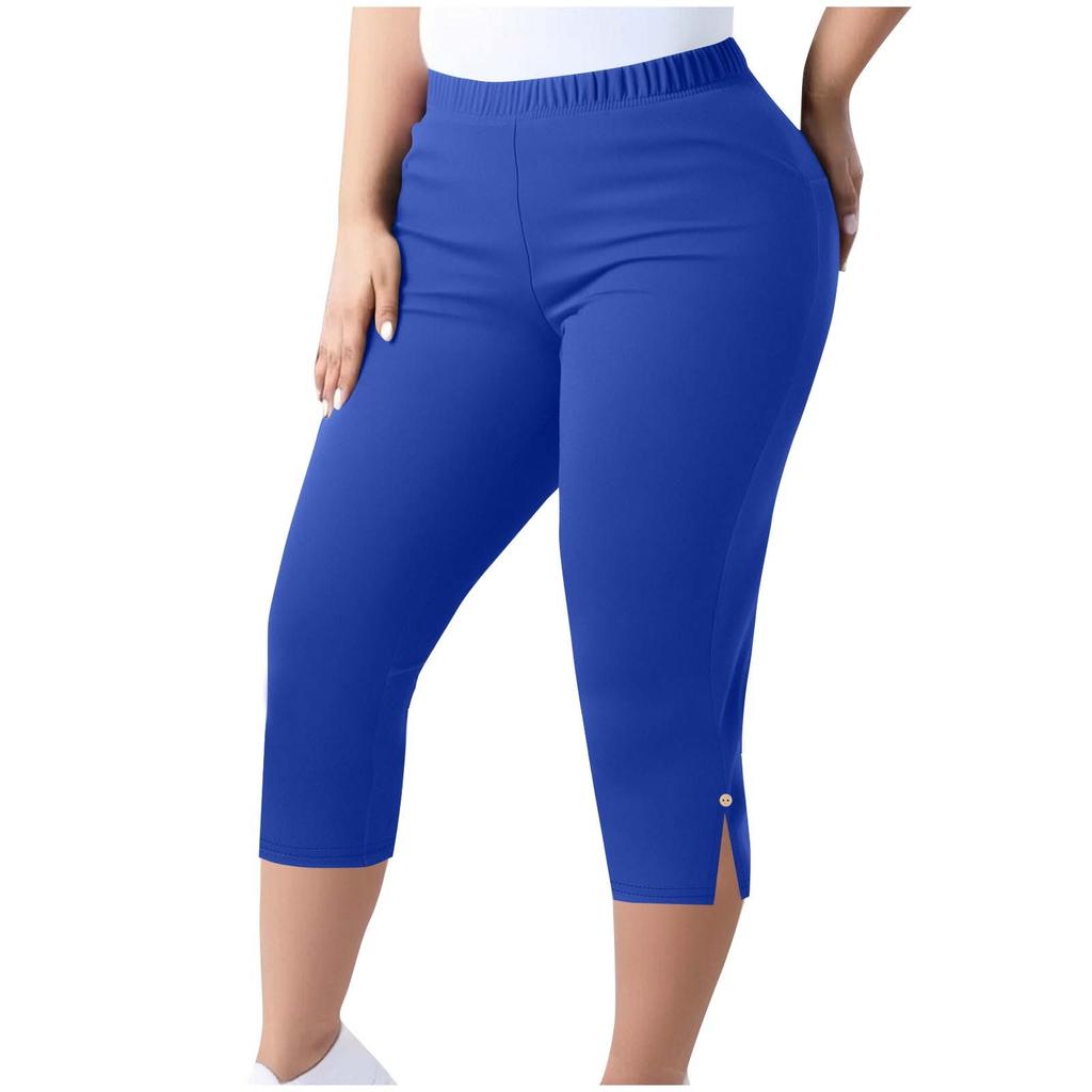 Women's High-waisted Slimming Leggings Plus Size Elastic-waisted Small Legs Pants
