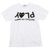 Camiseta con Logo Estampado PLAY COMME des GARCONS Talla S(K-134212) Camisetas unisex