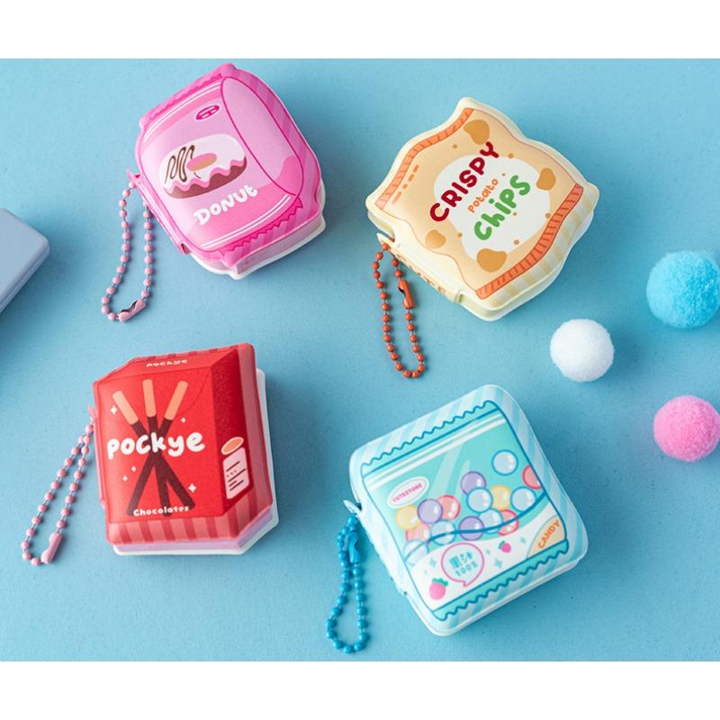 Cute Stress Relief  Cartoon Pendant Memento Bean Ben Student Message Notes Fun Alien 80 Pages