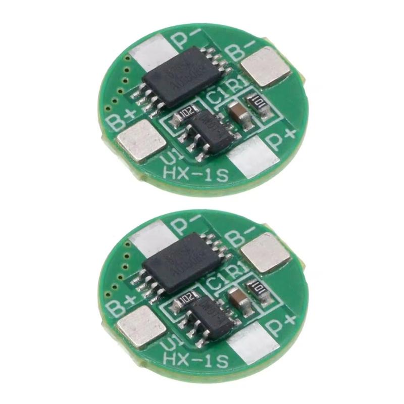 2.5A Current Limiting BMSs Module For 3.7V 14500 Lithiums Batteries Safe Charging Protections