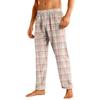 Men's Home Soft Pajama Pants Drawstring With Pockets Casual Sports Pants