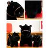 Soft Stuffed Animal Doll Zodiac Horse Simulated Horse Toys Cartoon Horse Doll  New Year Mascot