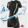 Mizuno Kids' One-Piece Flat-Leg Swimsuit