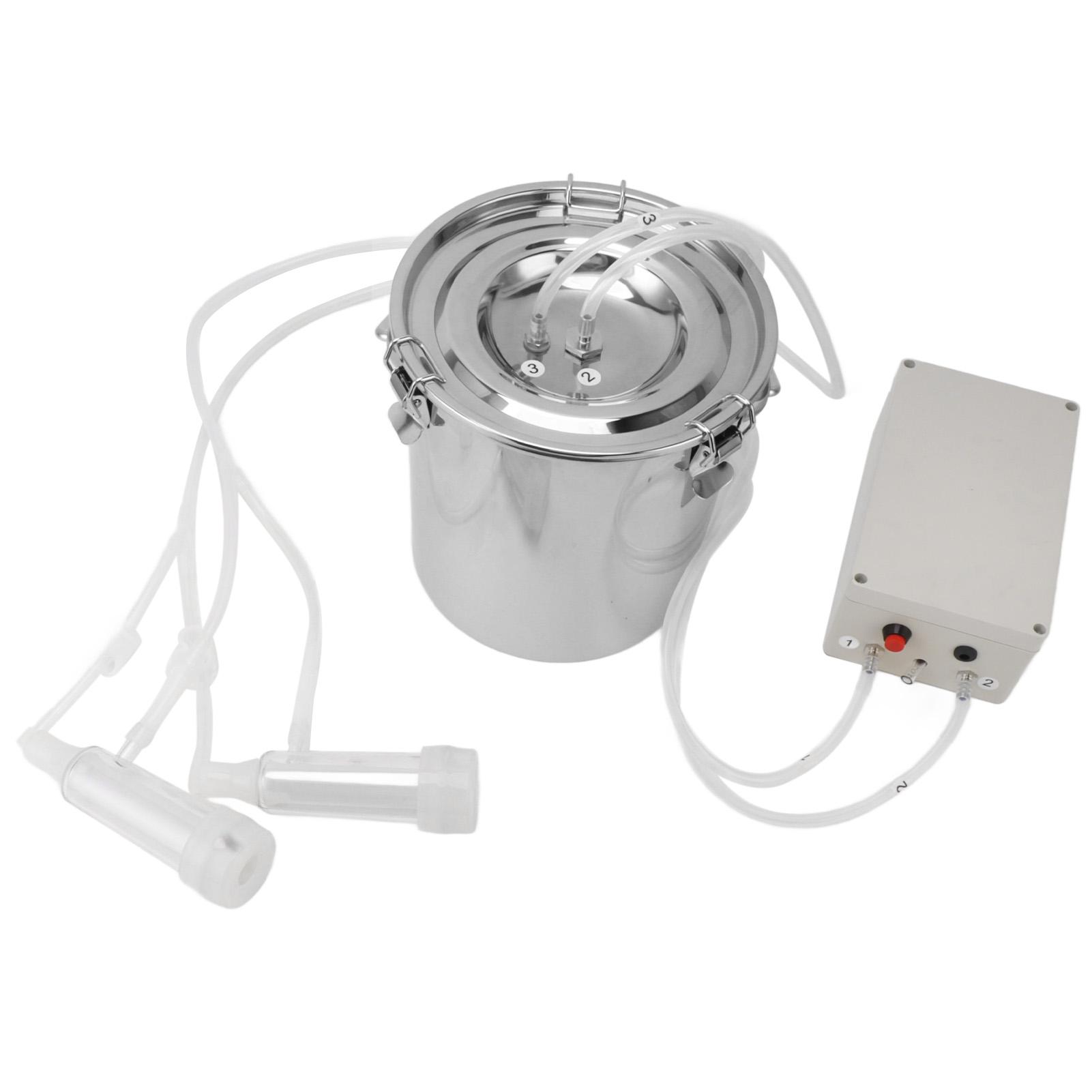 

Goat Milking NaMachine Suction Pulsation Vacuum Electric Milker Portable Automatic Milking Pump for Goats