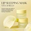 FEMMUE Lip Sleeping Mask VS Lip Authentic Japanese Product Month (Vita Shield) 15g, Care, Moisturizing, Hydrating, Plant-Based, (Approx. 3-4 Supply)