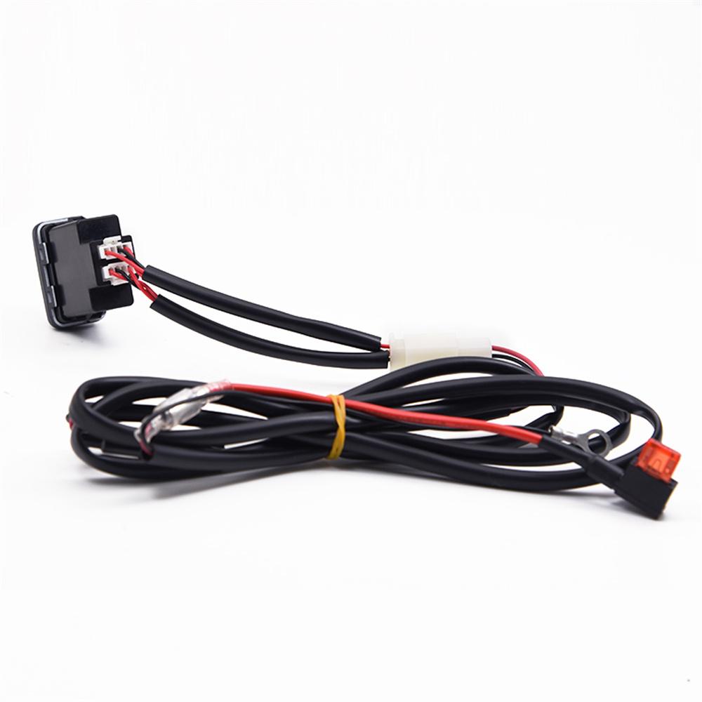 18W Car Charger Dual-USB QC3.0 Fast Charging For Toyota Tacoma FJ Cruiser HILUX