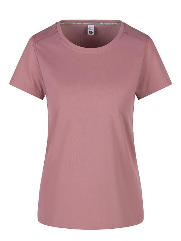 Women's Quick-Drying Breathable Running T-Shirt - Half Sleeve, Customizable Logo