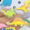 12 Stück Leuchtende Dinosaurier Schuhanhänger PVC Neuheit Dekoration Schuh Mädchen Jungen X-Mas Party Geschenke Schuhzubehör