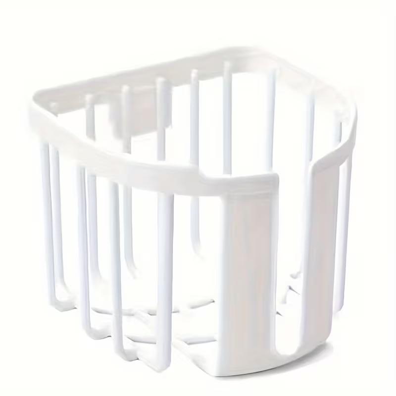 

Креативна безпробивна полиця для зберігання туалетного паперу Стелаж для зберігання паперу Кухня для ванної кімнати Настінний ящик для паперу для зберігання паперу Тримач для паперу білий