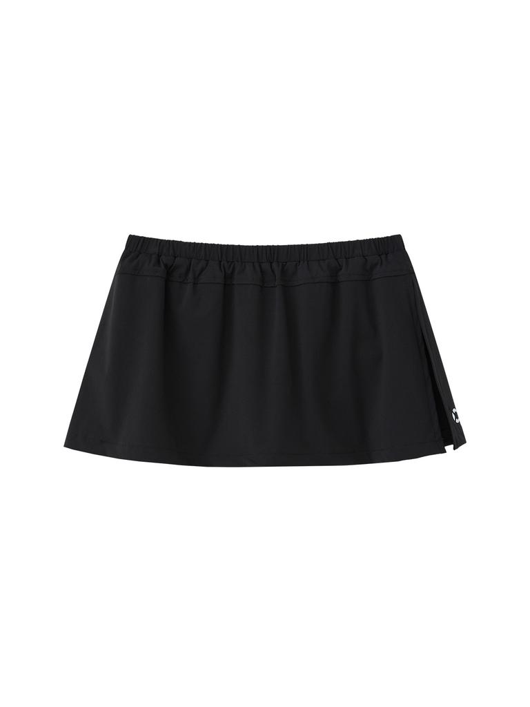 Chaebteoegseu Lineless Cover-Up Skirt (Black)