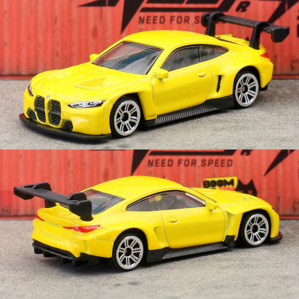 ACD1 1/64 BMW M4 GT3 Toy Car Model CCA MSZ 1:64 Diecast Vehicle Miniature Free Wheels Collection Suitable for Hot Wheels Gift Kid