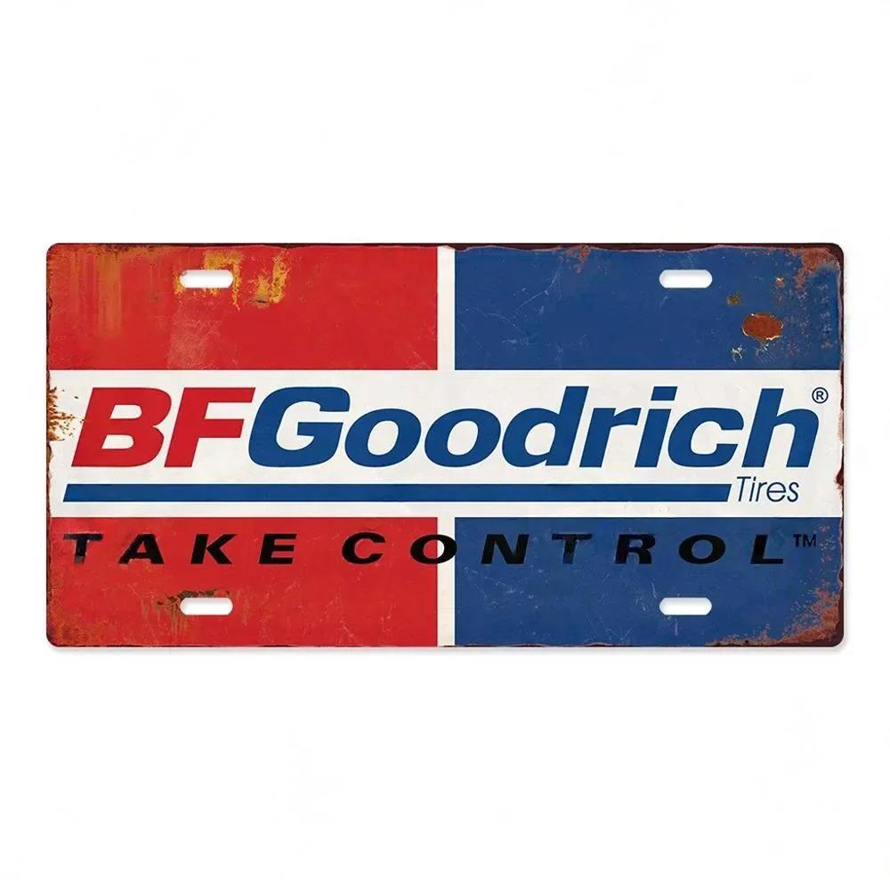 Tire Brand Vintage Metal Posters Signs License Tin Sign Decor Garage Car Repair Shop Wall Plaques Decoration Tinplate Auto Pl