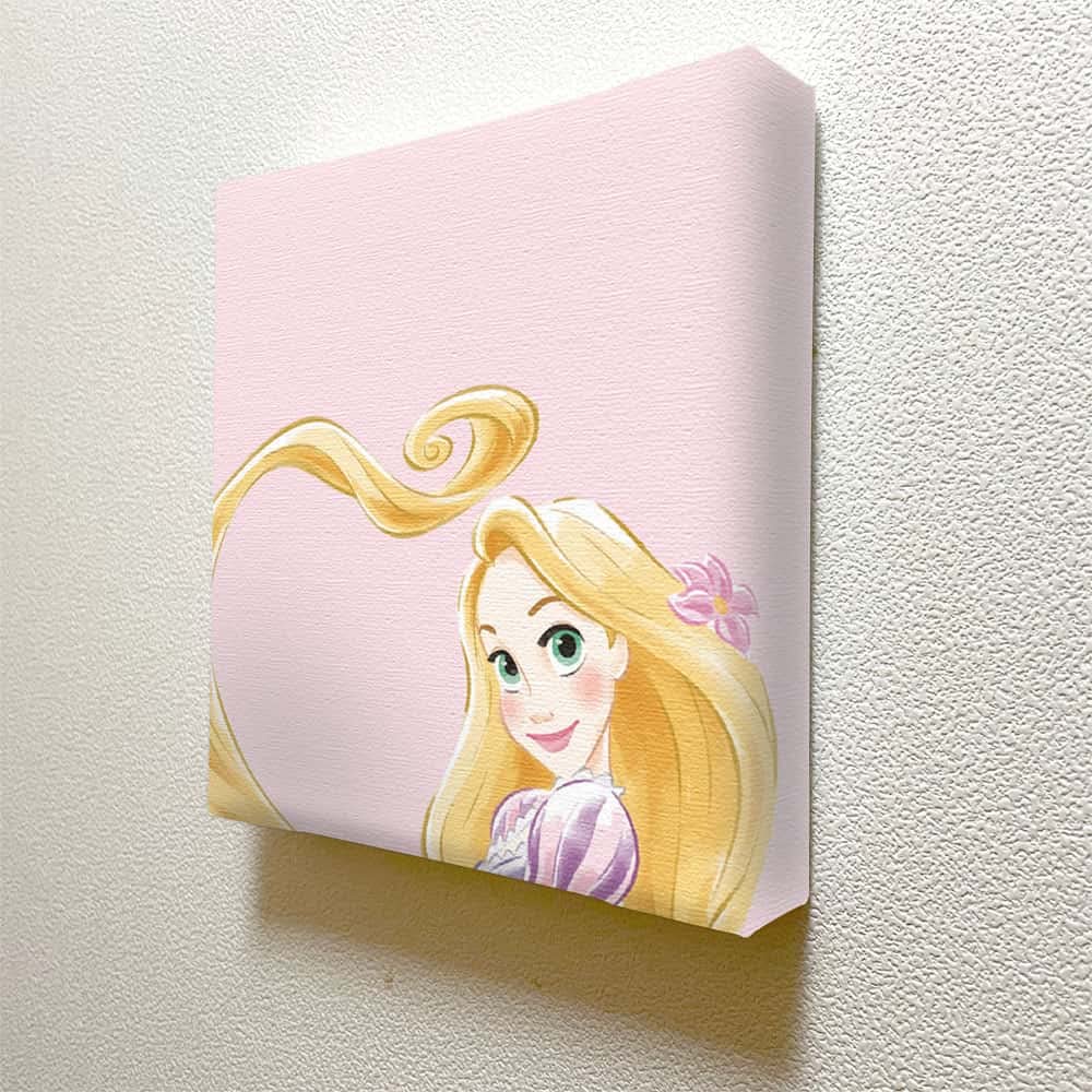 Lib Art Deli Rapunzel Poster 20cm X Disney Made In Lightweight Panel, 20cm, Princess, Japan, Fabric, IKE-DSNY-2106-29