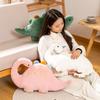 Soft Dinosaur Pillow Plush Toy Doll Green Dinosaur Doll Home Sofa Pillow Ragdoll Doll