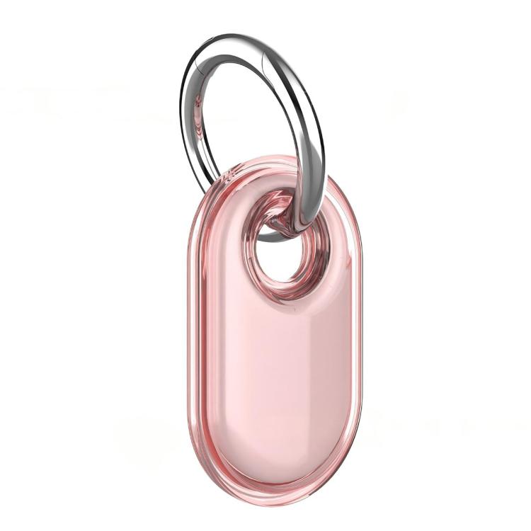 Vollständige, IP68 wasserdichte, stoßfeste TPU-Schutzhülle mit Metall-Karabiner-Schlüsselanhänger für Samsung Galaxy Smart Tag 2 Tracker