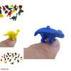 Tpr Plastic Mini Dinosaur Toy Perfect For Easter Eggs Stocking Stuffers And Gifts Cross-border Sourcing