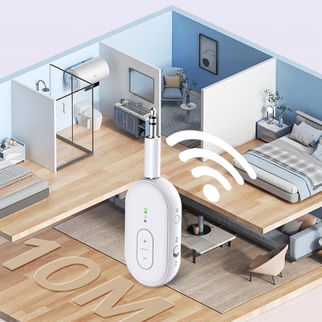 Headset Bluetooth Adapter, TV PC Headset Bluetooth Transmitter, Home Stereo/Speaker Music Receiver, Car/Marine/Gym AUX Jack Wireless Audio Adapter