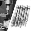 6PCS High Speed Steel 6.35mm Hex Shank Tap Drill Bit Compound Tap M3CelsiusM4CelsiusM5CelsiusM6CelsiusM8CelsiusM10 (Type A)