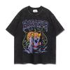 Oversized Pokemon Graphic T-shirt Man Women Vintage Washed Short Sleeve Tee Casual Top Y2k Summer 2026 Fashion Loose Cotton Tee