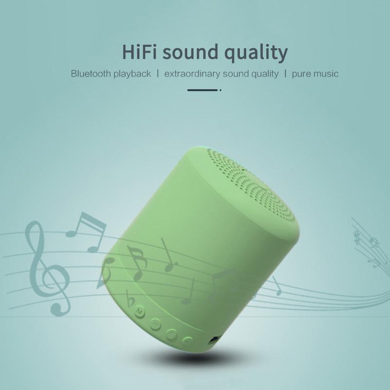 Pequeno alto-falante sem fio Bluetooth Áudio de alta resolução Graves estendidos Agudos sem fio HiFi Mini alto-falante portátil Alto-falante de graves altos