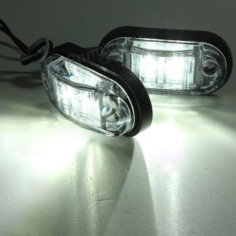 66*28*18 Mm Side Marker Lights DC 10V~30V IP65 12V