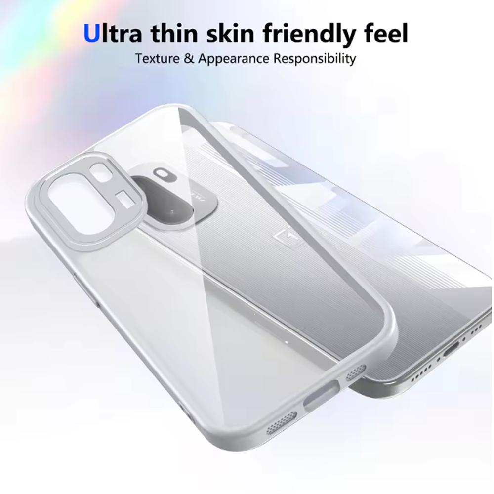 For Oneplus 15R Case Oneplus Ace6 Phone Case 1+Ace 6 6T Cover Air Cushion Shockproof Silicon Bumper Clear Matte Back Cover Hard