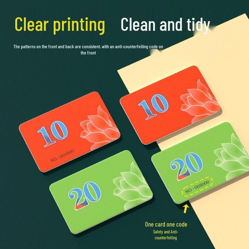 Mahjong Speelkaarten met Kleurvaste Afwerking en Scoremunten