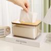Plastic Clear Tissue Box Transparent Napkin Holder Minimalist Paper Towel Box  Household Use