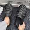 Summer New Hole Shoes Simple Personality Non-slip Thick Sole Wear-resistant Versatile Beach Cool Slippers Available