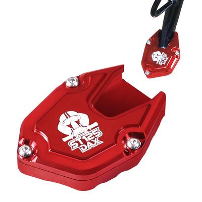 DAX 125 ST125 Side Stand Plate Aluminum Alloy CNC Non-slip Anti-tip Anti-sinking Bike Kickstand