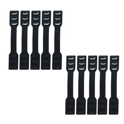 CA00833-Máscara de terceira velocidade ajustável gancho extensor de orelha ponto 10 peças CJJ200415891BKEua