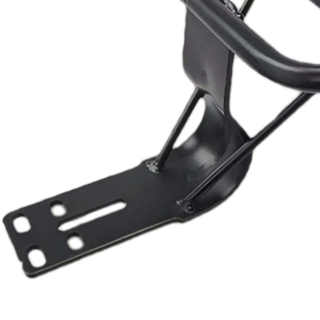 Motorbike Rear Tail Box Carrier Irone Accessories Sturdy Replace Basket Rack A