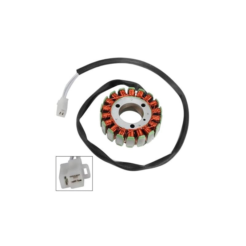 Motorcycle Stator Coil Compatible with XJR400 For XJR400R 1995 1996 1997 1998 1999 2000 Motorcycle Ignition Generator Stator Coil OEM 4HM-81410-00