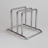 Double Compartment Stainless Steel Cutting Board Rack - Household Vegetable Board & Pot Cover Storage Holder