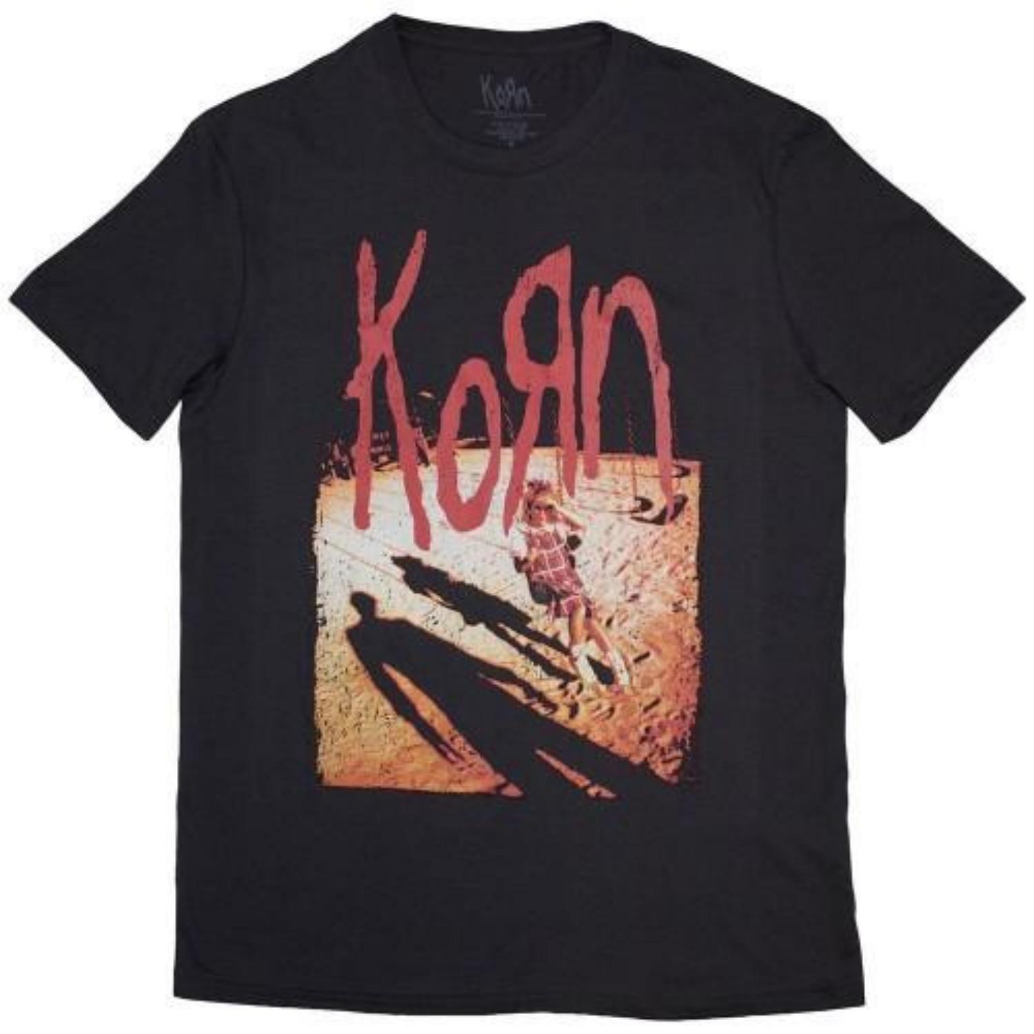 Korn Unisex Adult Shadow Playground T-Shirt S