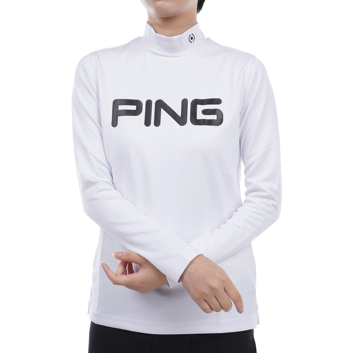 

Long Sleeve High Neck Shirt Functional Golf Innerwear S [Pin Apparel] Women s (Funmax Material) / / 622-3269904 030_White