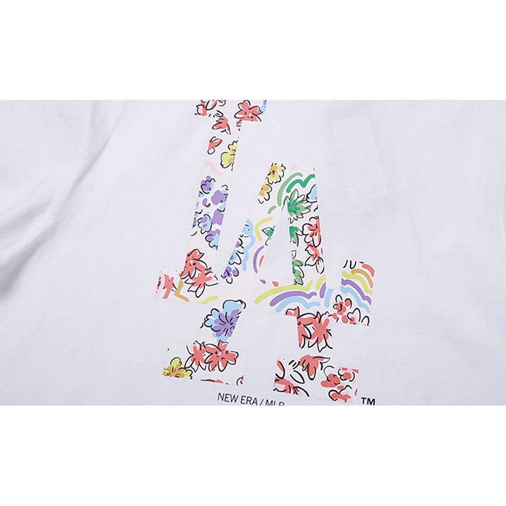 New Era Spring League Series LA Dodgers Printed Drop Shoulder Short Sleeve T-Shirt Unisex T-Shirt 13527216