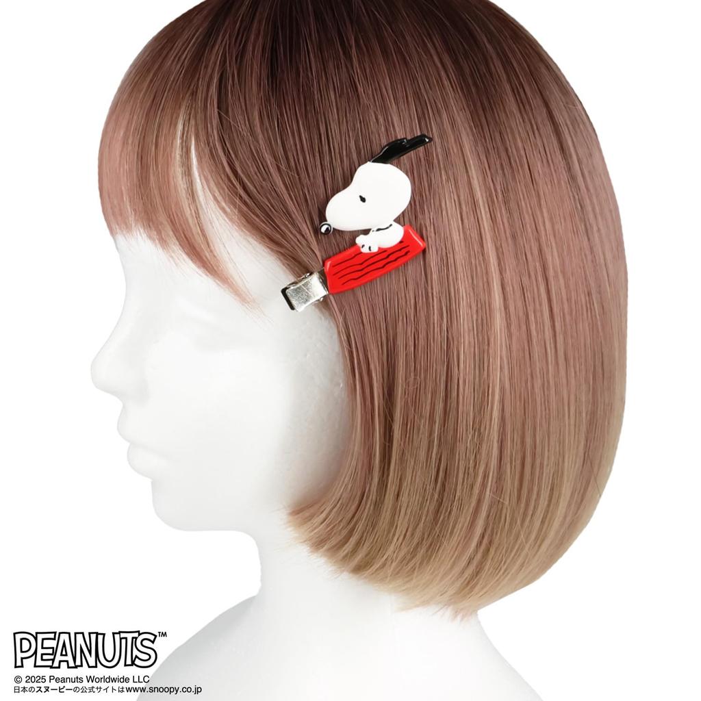 SHOBIDO Snoopy PEANUTS Hair Accessory Bangs Clip SN34956 - <Snoopy C>