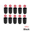 Plastic Black Tire Valve Caps for TR20008 TPMS Universal Stem Covers for Cars SUVs Bike and Bicycle Trucks Motorcycles Valve Stems 1