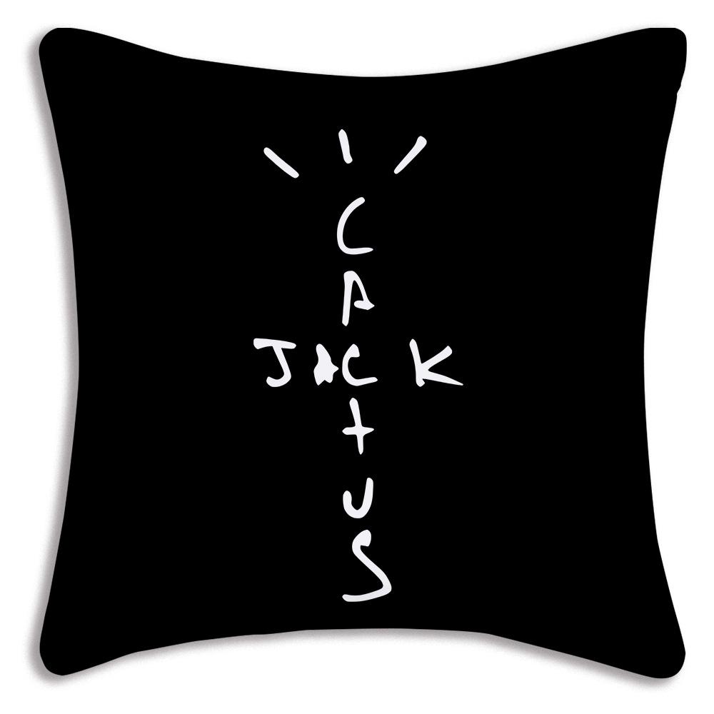 Модная singer T-Travis Scotts Наволочки Мультяшные Декоративные для Дивана Дома Двусторонние Короткий Плюш Милый Чехол для Подушки 30cmx30cm