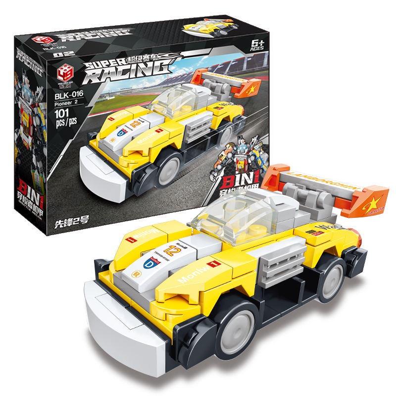 Zabawki DIY Building Blocks Super premium samochód sportowy Edukacyjne