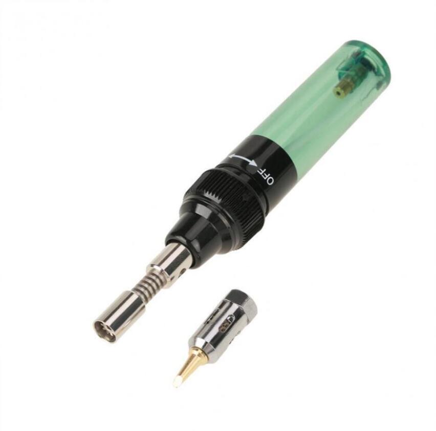 Pen Shaped Cordless DIY Butane Gas Soldering Solder Iron Gun Torch Tip Tool
