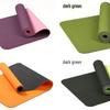 WEZHO TPE Rubber Yoga Mat with Alignment Lines