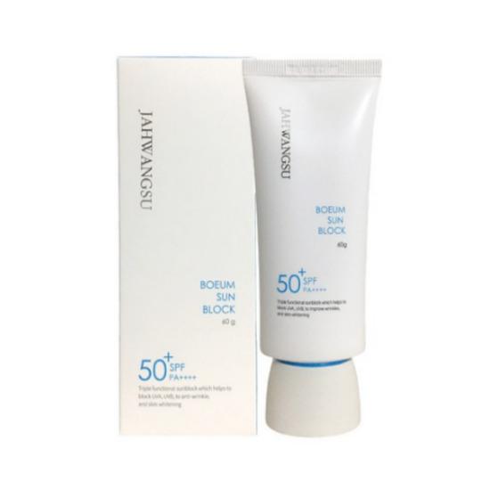 Jahwangsu Boeum Sun Block SPF50+ PA++++ Moisturizing UV Protection 60g