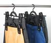 Sawafuji Jumbo Clip Clothes 1 395mm Set of Made in for Prevents Leaves No E-SENSE Hanger, Tier, 4-Pack, Black, Wide, 4, Japan, Skirts, Trousers,